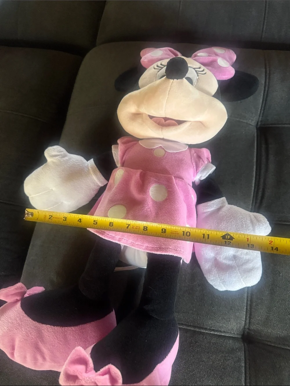 Minnie Mouse Pink Polka Dot Plush Toy - Classic Kids Character
